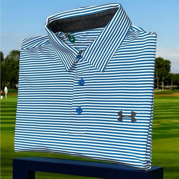 Under Armour Golf Polo Men’s size LARGE - Picture 1 of 8